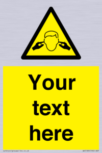 Custom Noise Hazard Sign